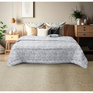 TRAPUNTA INVERNALE MATRIMONIALE VOLANO GRIGIO MADE IN ITALY