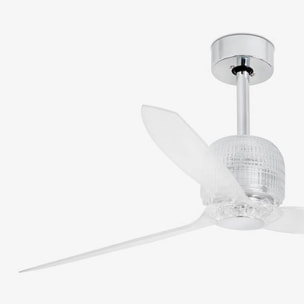 DECO FAN M Ventilatore cromo DC