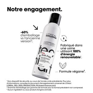 Tecni.art Fix Anti-Frizz - Spray Fixation Anti-Humidité 250 ml