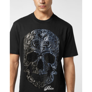 PHILIPP PLEIN Camiseta de cuello redondo y manga corta SKULL