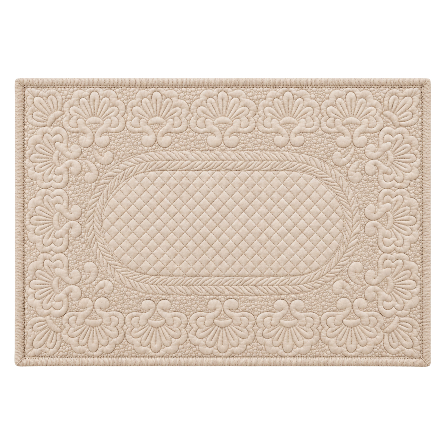 Set de table boutis - Naturel