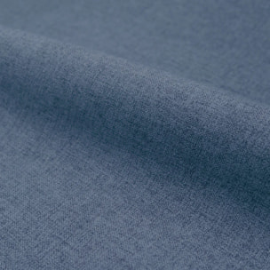 Lit double avec coffre 160x200 cm en tissu bleu - Tilly