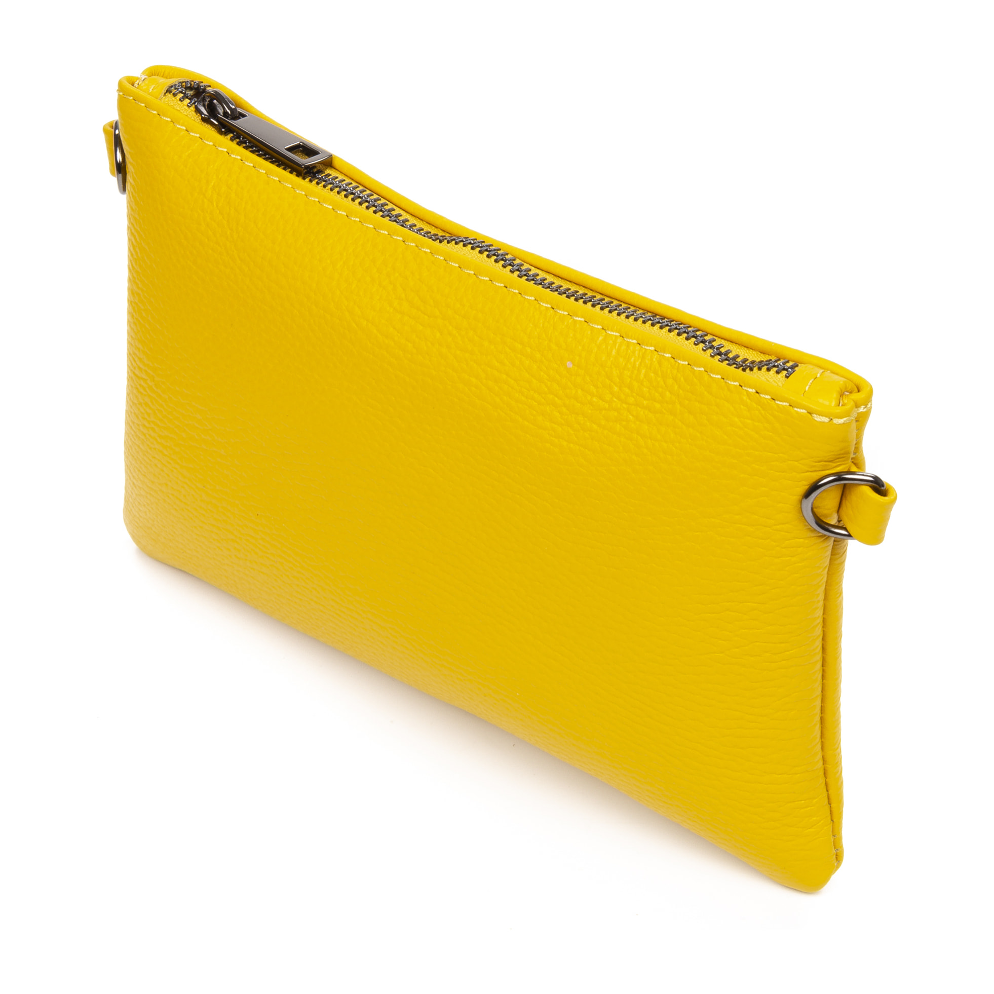 Albenga Borsa a tracolla da donna in vera pelle finitura dollaro