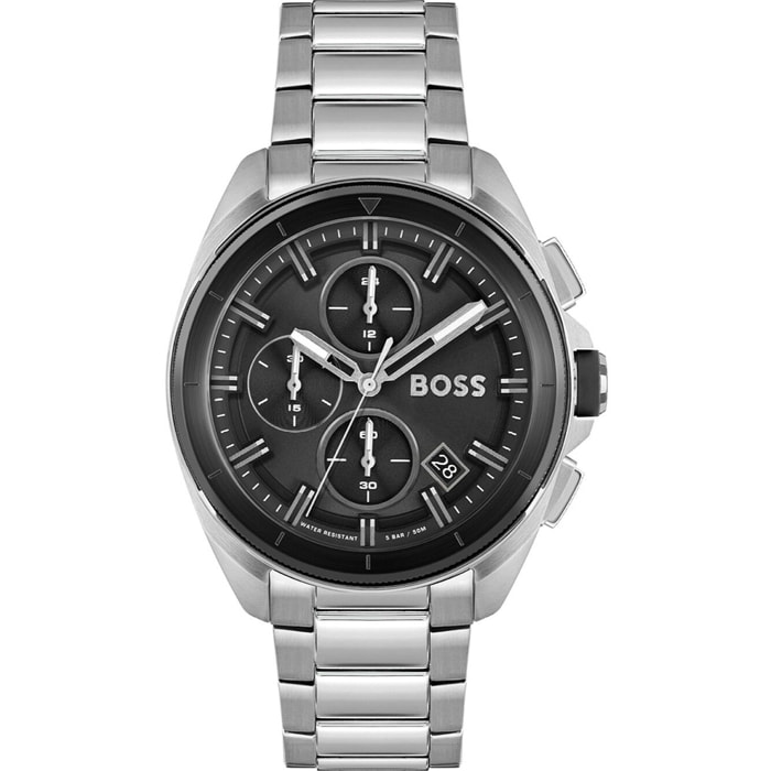 Reloj Boss 1513949 Hombre Analogico Cuarzo con Correa de Acero inoxidable