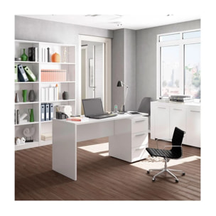 Mesa de escritorio Stylus Blanco Artik (Blanco Mate)