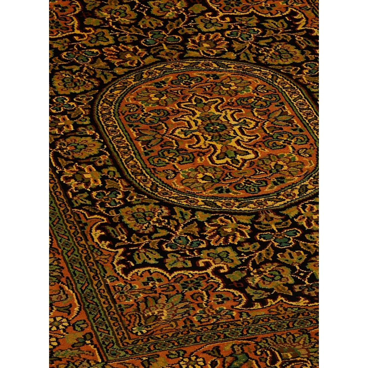 Authentique Tapis d'Orient fait main en rayonne NOVI