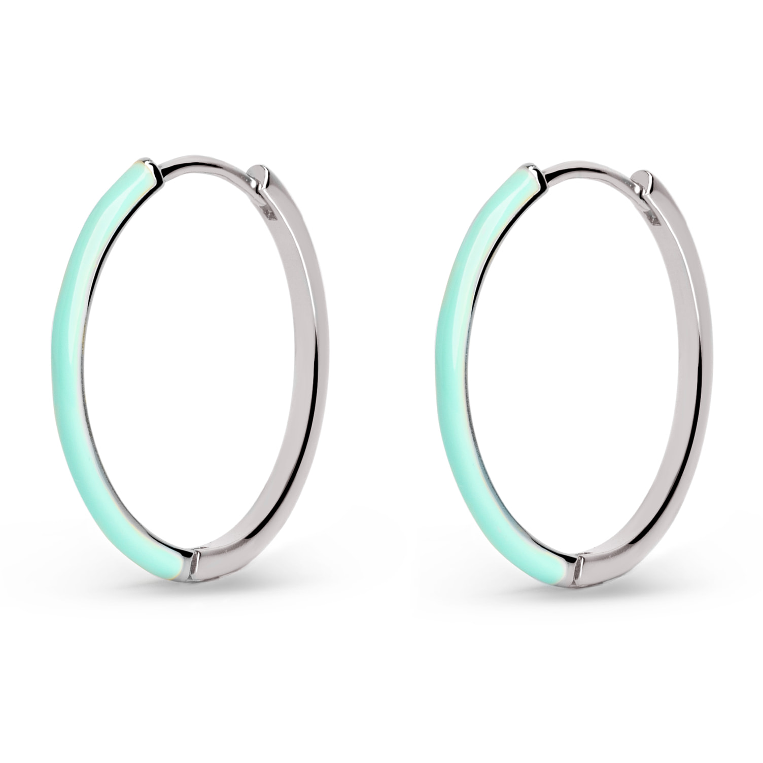 Orecchino L Sky Enamel