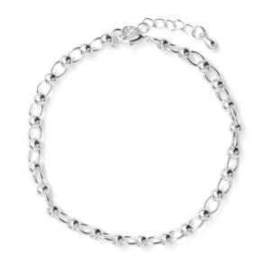 Pulsera Adthi acabado plata