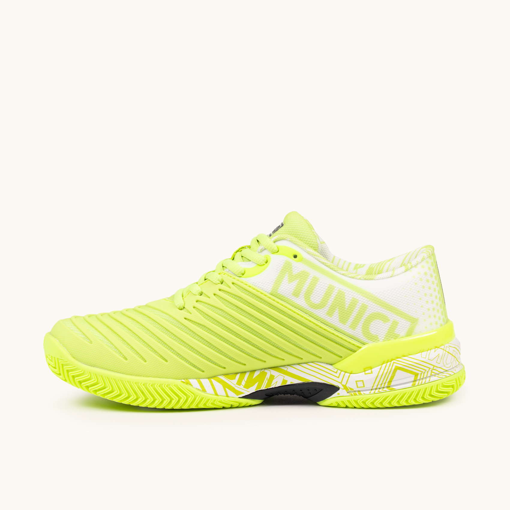 MUNICH PADX PADEL 62 Zapatillas de Pádel Amarillo Flúor y Blanco