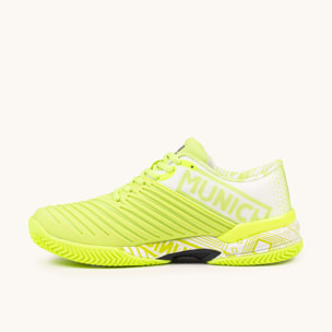MUNICH PADX PADEL 62 Zapatillas de Pádel Amarillo Flúor y Blanco