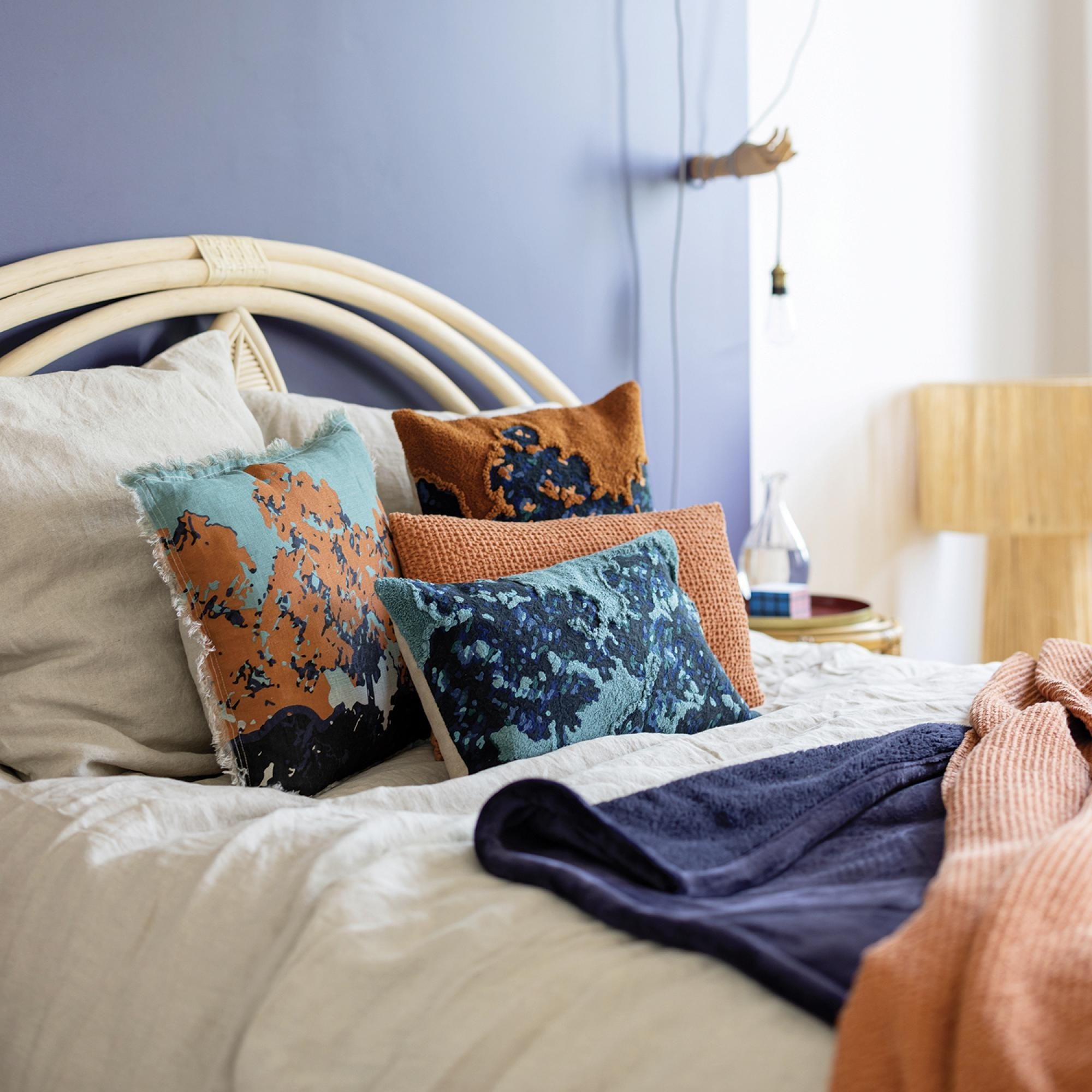 Coussin stonewashed Maia