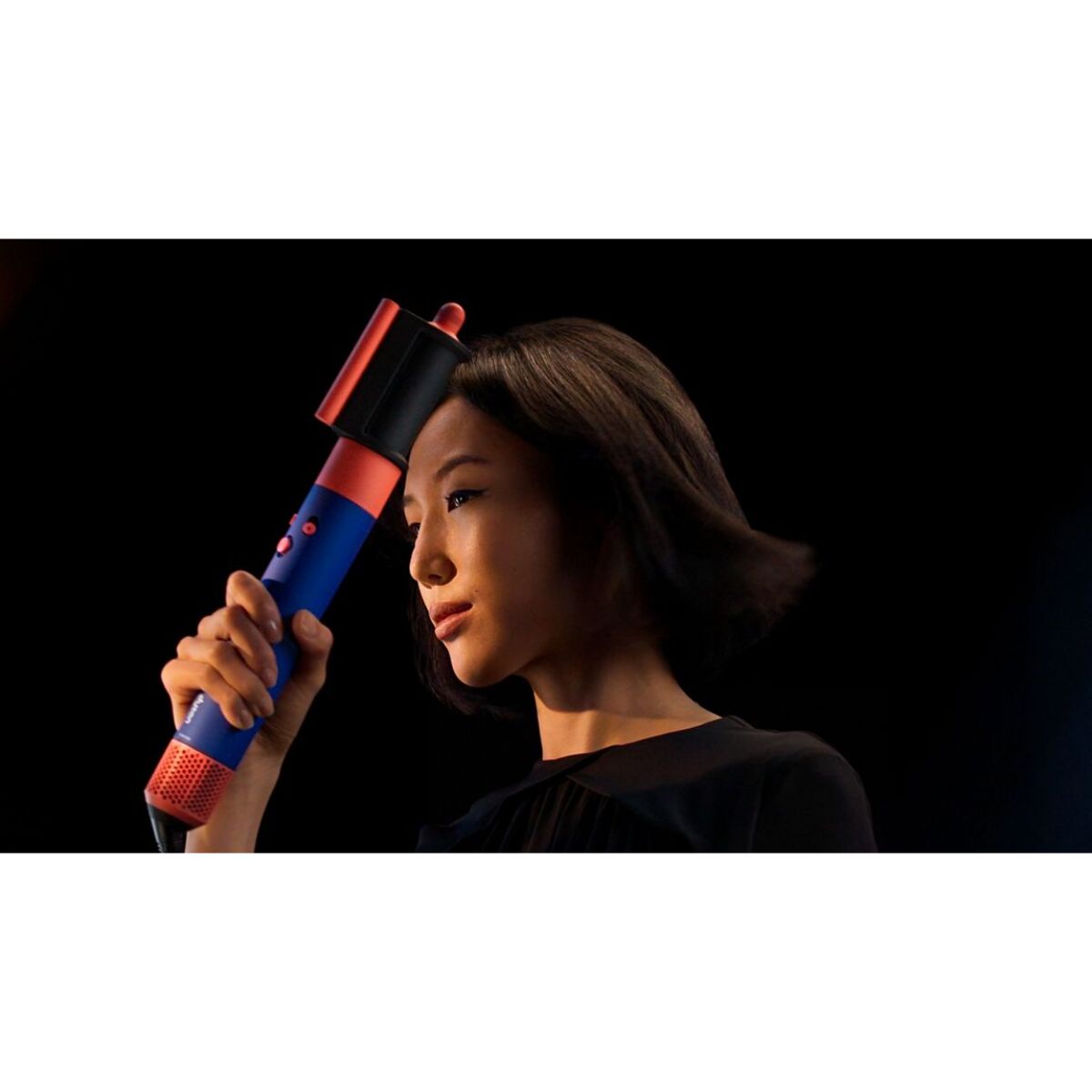 Multi-styler asciugacapelli Dyson Airwrap i.d.™ per capelli lisci e ondulati in Pervinca/Tangerine | Ricondizionato