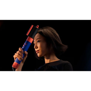 Multi-styler asciugacapelli Dyson Airwrap i.d.™ per capelli lisci e ondulati in Pervinca/Tangerine | Ricondizionato