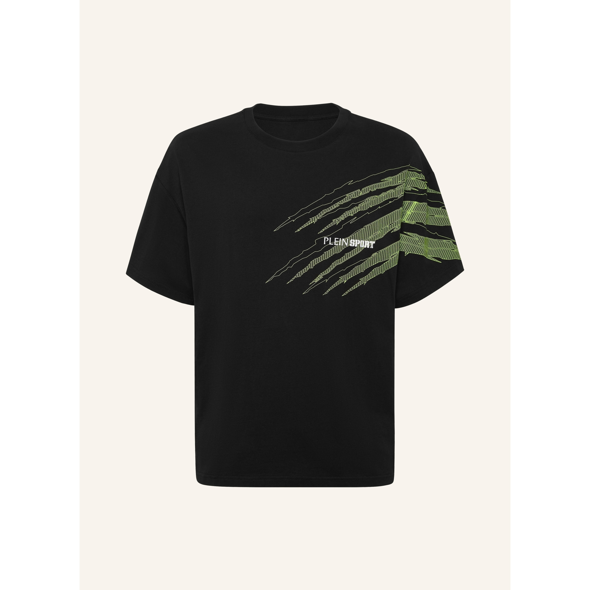 PLEIN SPORT Camiseta Cuello Redondo Ss SCRATCH