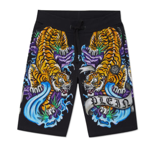 PHILIPP PLEIN Jogging Shorts TATTOO