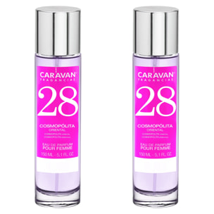 Caravan fragancias set de 2 frascos perfume de mujer nº28, de 150 ml