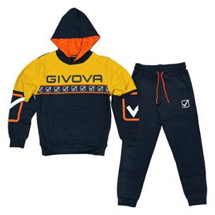Tuta Ragazzo GIVOVA 8 / 16 Anni Cotone Felpato Invernale