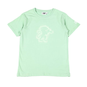 T-shirt maniche corte da bambino in cotone Leone Tie Dye