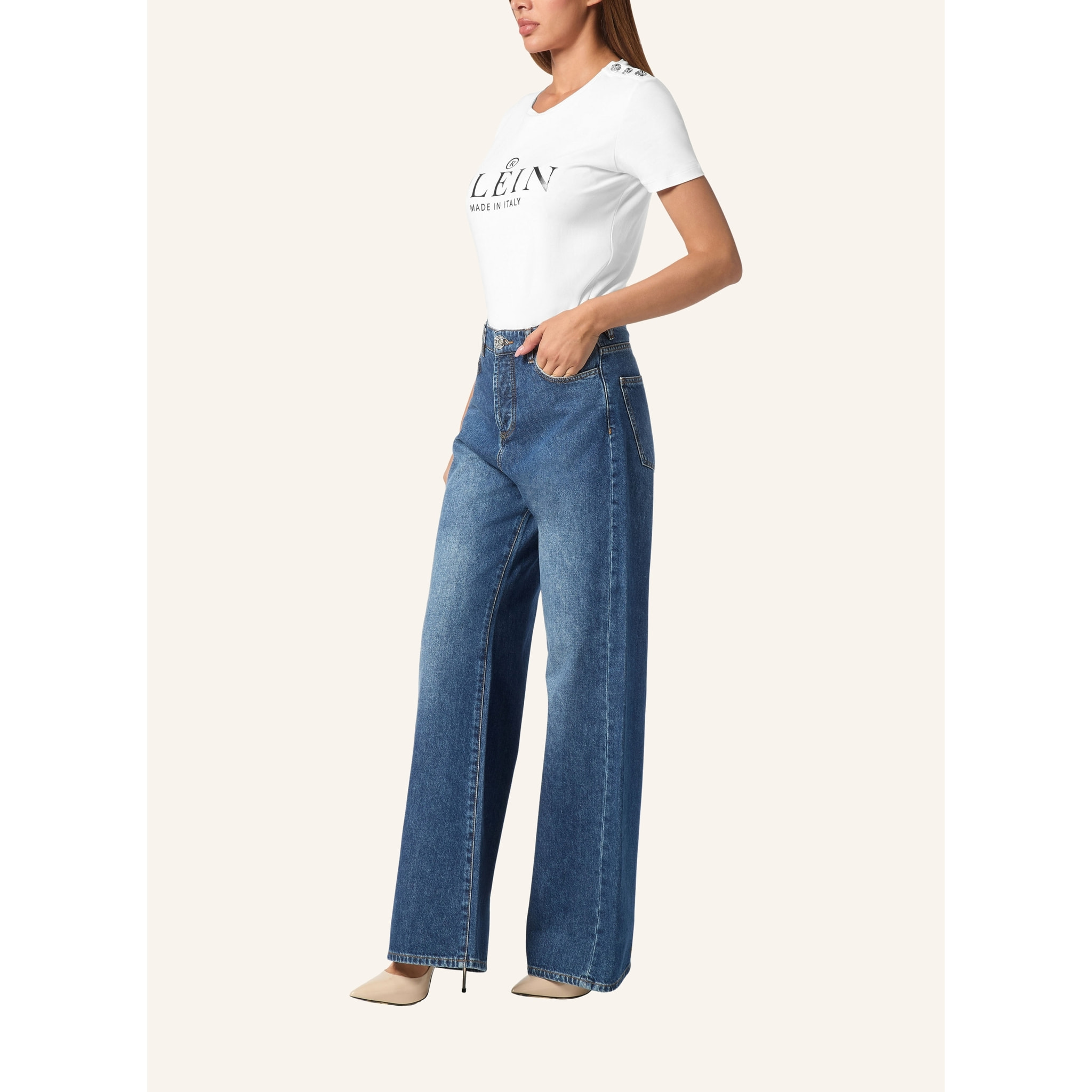 PHILIPP PLEIN Vaqueros Skater fit