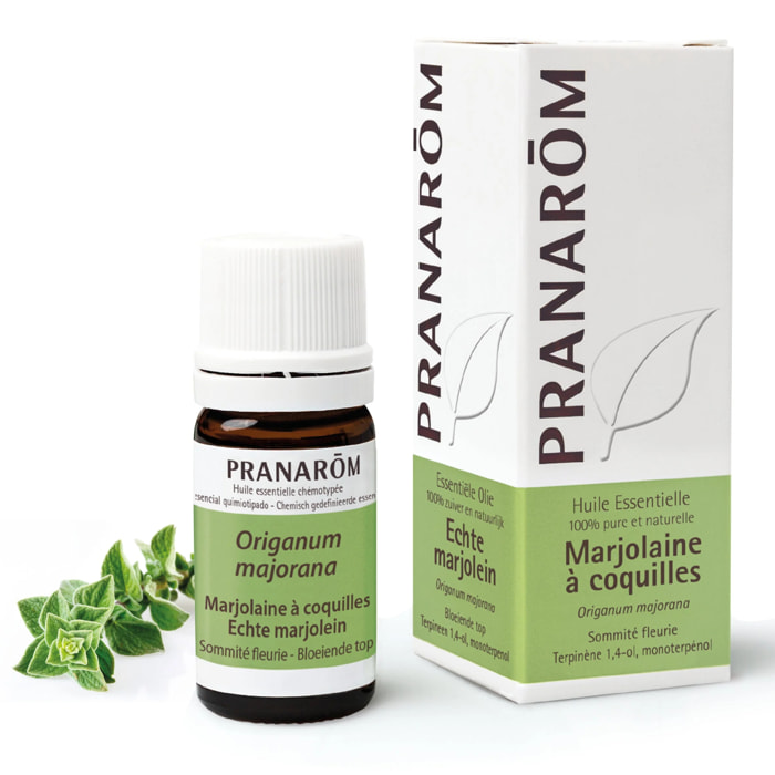 Pranarom - Huile Essentielle de Marjolaine à coquilles - 5 ml