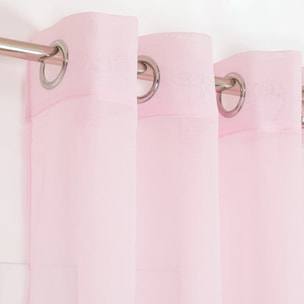 Cortina molly rosa