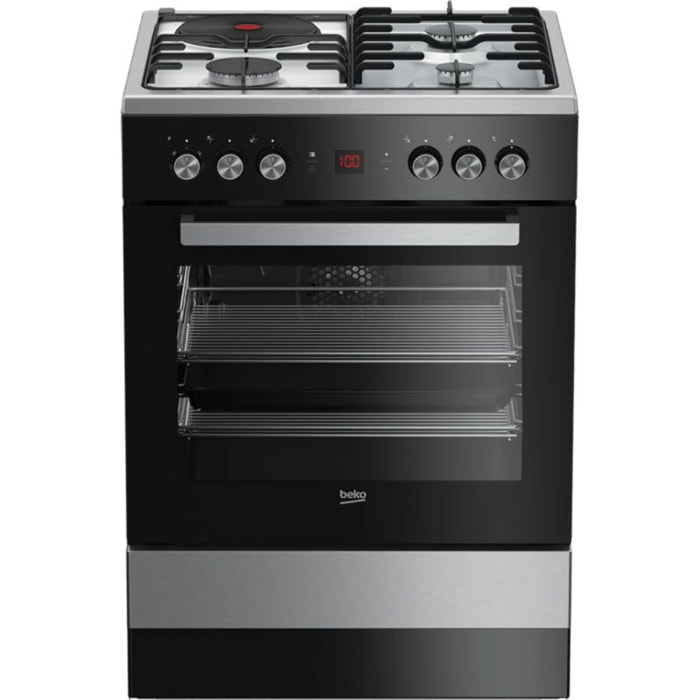 Cuisinière mixte BEKO FSE63321DXCS