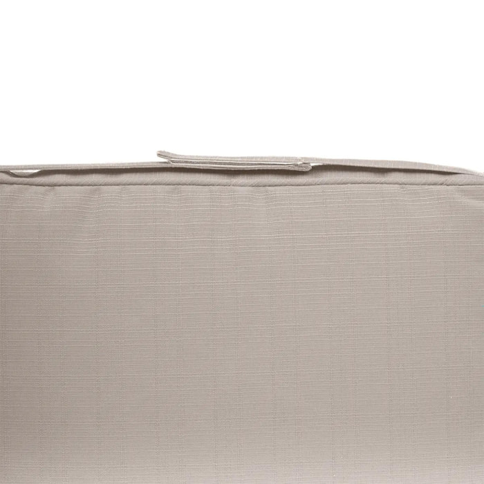 Galette de chaise carrée Taupe