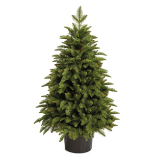 Albero Di Natale "Swarovsky" - Altezza 100cm - Albero Realistico in PE - Extra Folto con 330 Rami