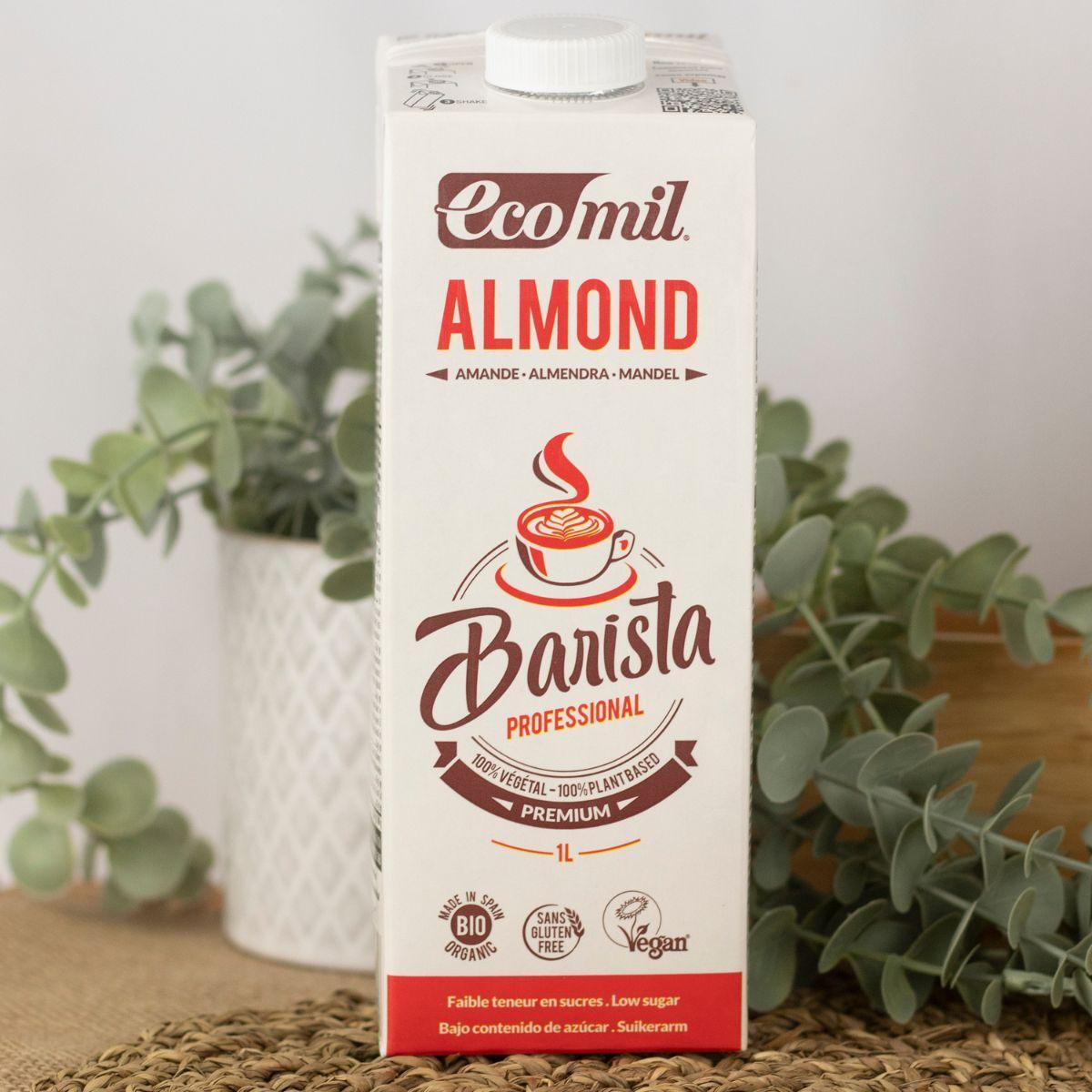 Bebida vegetal de Almendra Barista BIO EcoMil 1 L