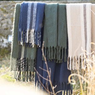 Plaid recyclé Isabel uni