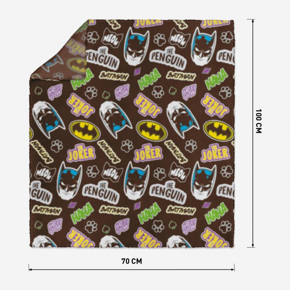 Dc Comics Batman Coperta per cane 70 x 100 cm For Fun Pets Cerdà