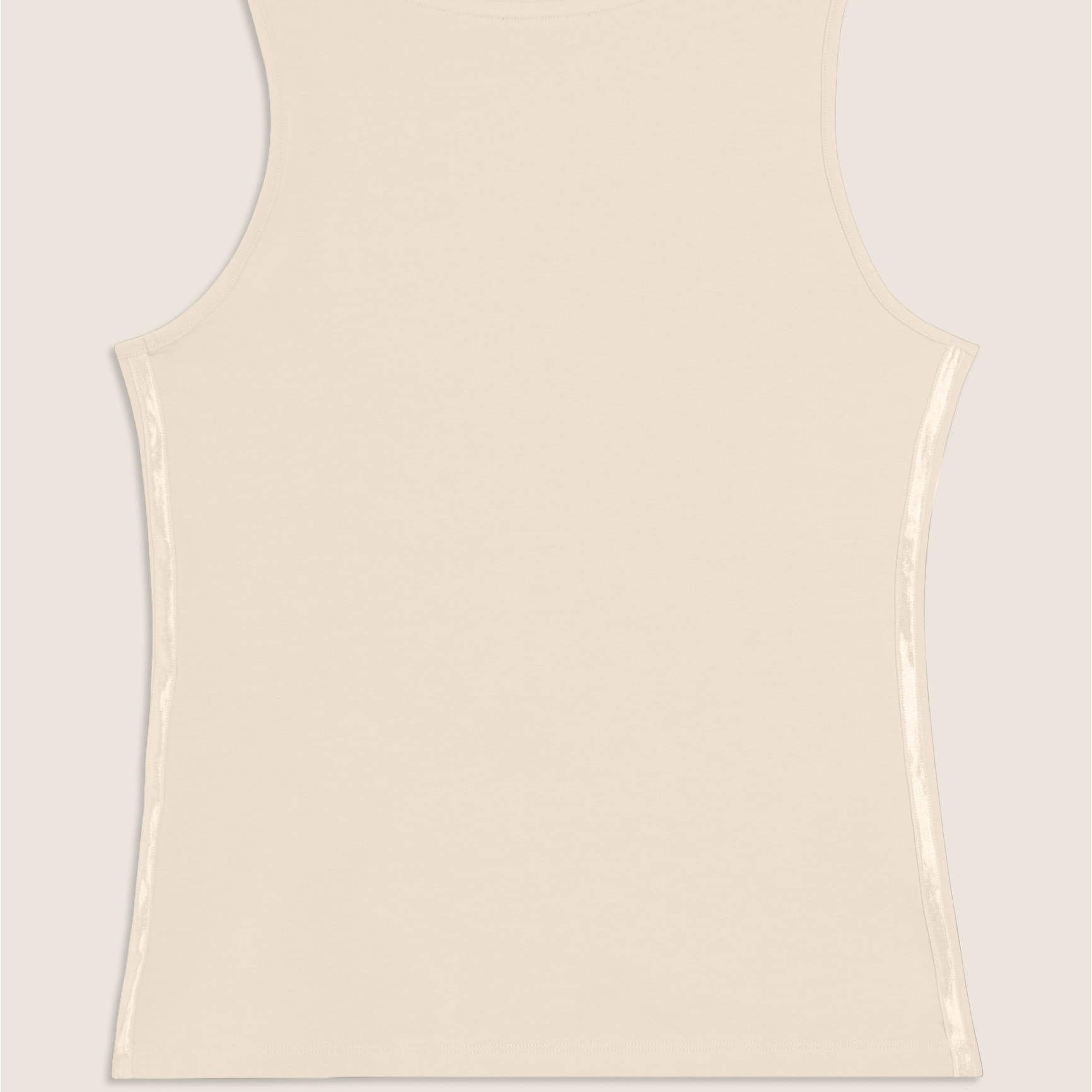 Canotta Regular con Logo FREDDY e Inserti Elastici