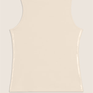 Canotta Regular con Logo FREDDY e Inserti Elastici