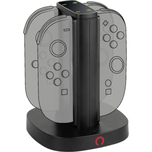 Chargeur KONIX Switch 2 JOYCON CHARGER X4