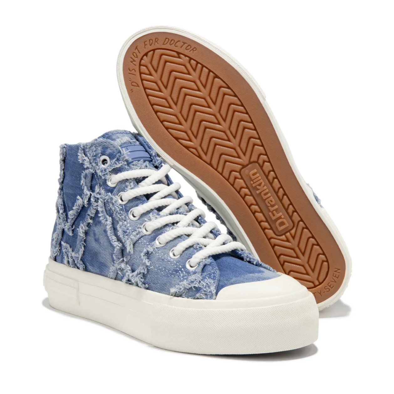 Zapatillas Altas Mujer One Way High Denim D.Franklin