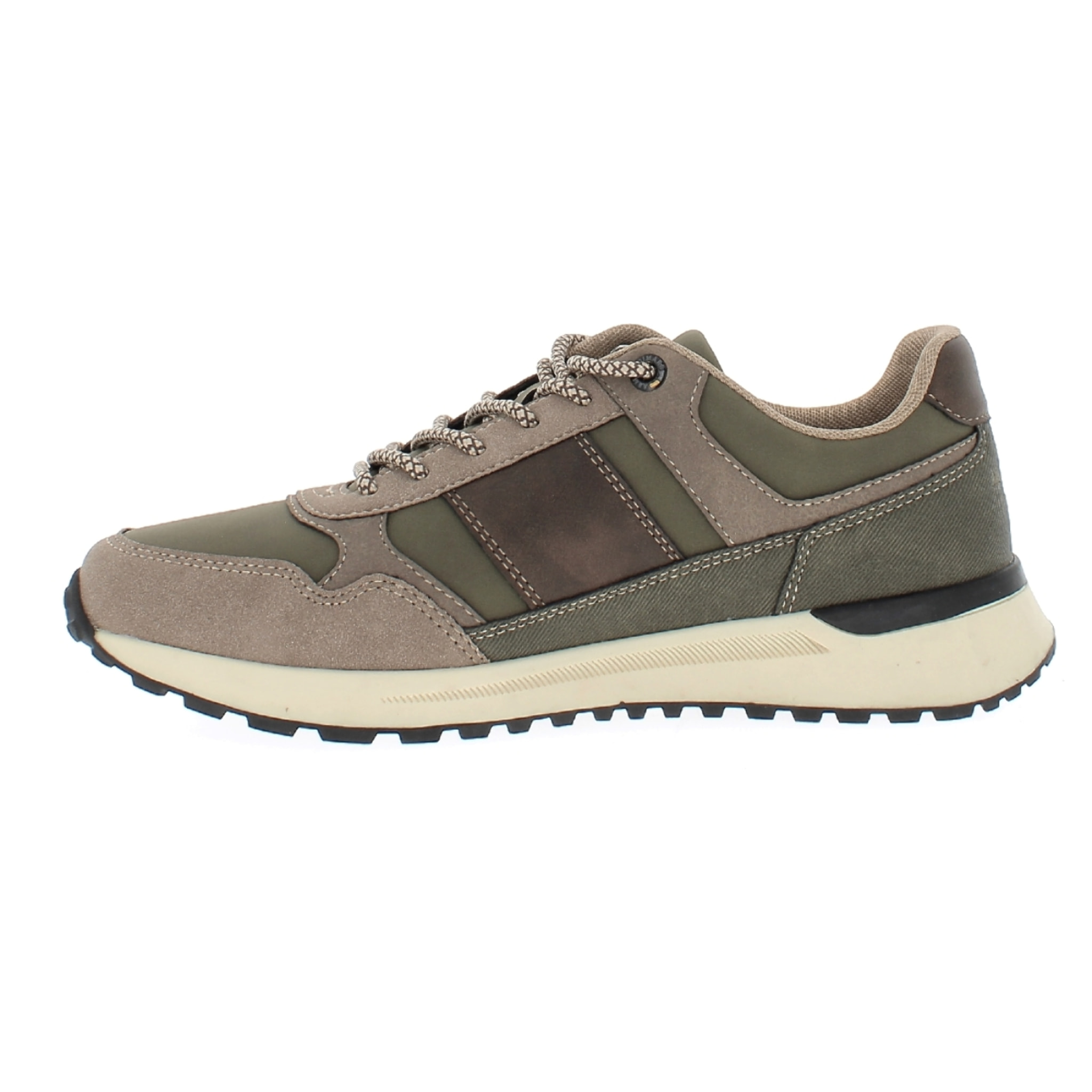 Armata di Mare Scarpe Uomo Sneakers Casual Stringate con Soletta Rimovibile in Memory Foam AMU W24L631 Khaki