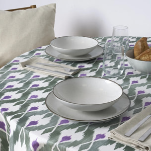 Nappe ronde anti-taches Tevy 924 6 Violet