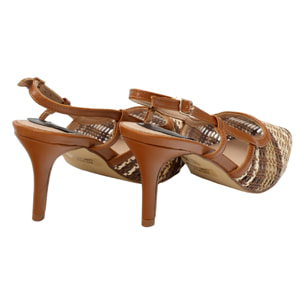 Decolletè con cinturino regolabile - tacco 8,5 cm