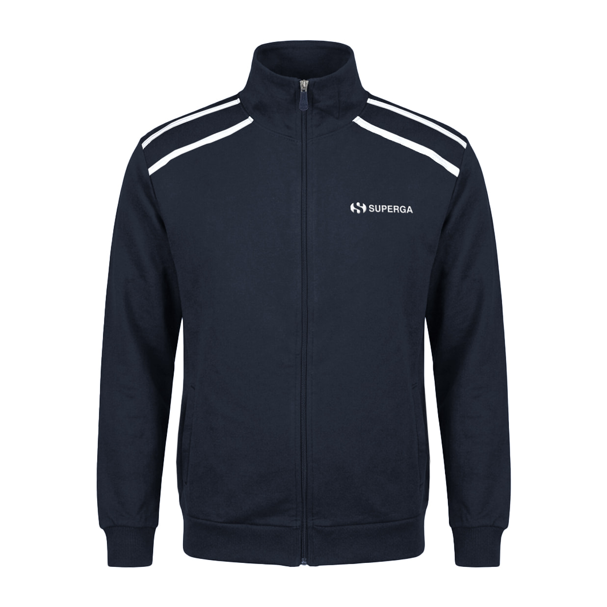 Tuta Uomo SUPERGA Cotone Leggero Primavera Full Zip