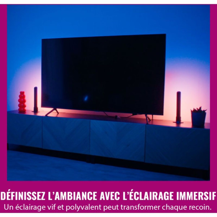 Lampe connectée WIZ Barre lumineuse Couleur x2