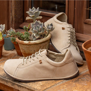 Zapatos N5671 NOBUCK LAVADO CUERO/ BARE color Cuero