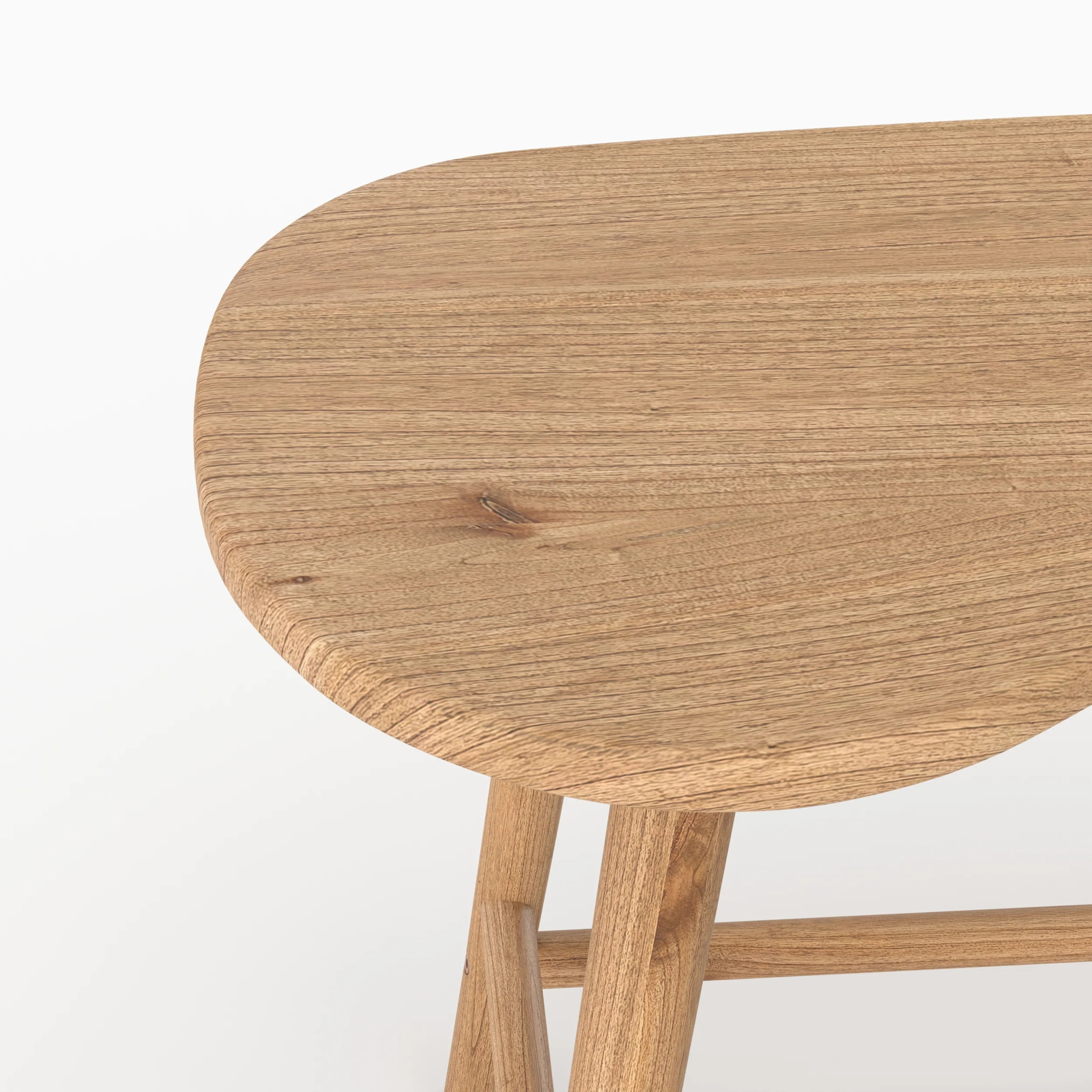 Bureau en bois massif de mindi - Brandan