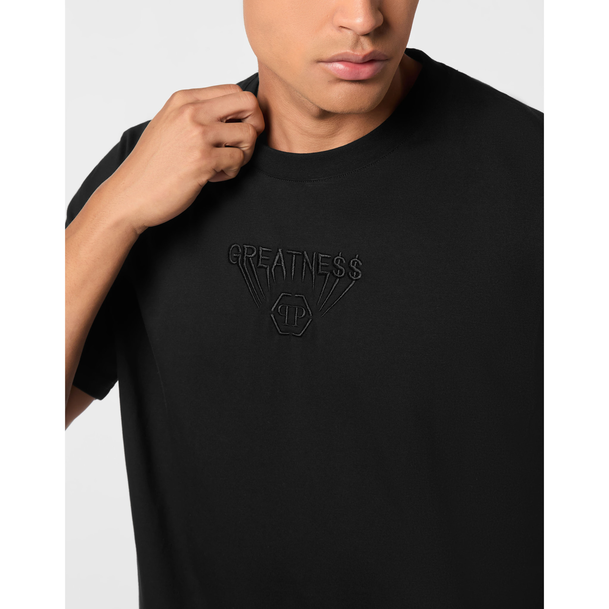 PHILIPP PLEIN Camiseta Cuello Redondo Ss