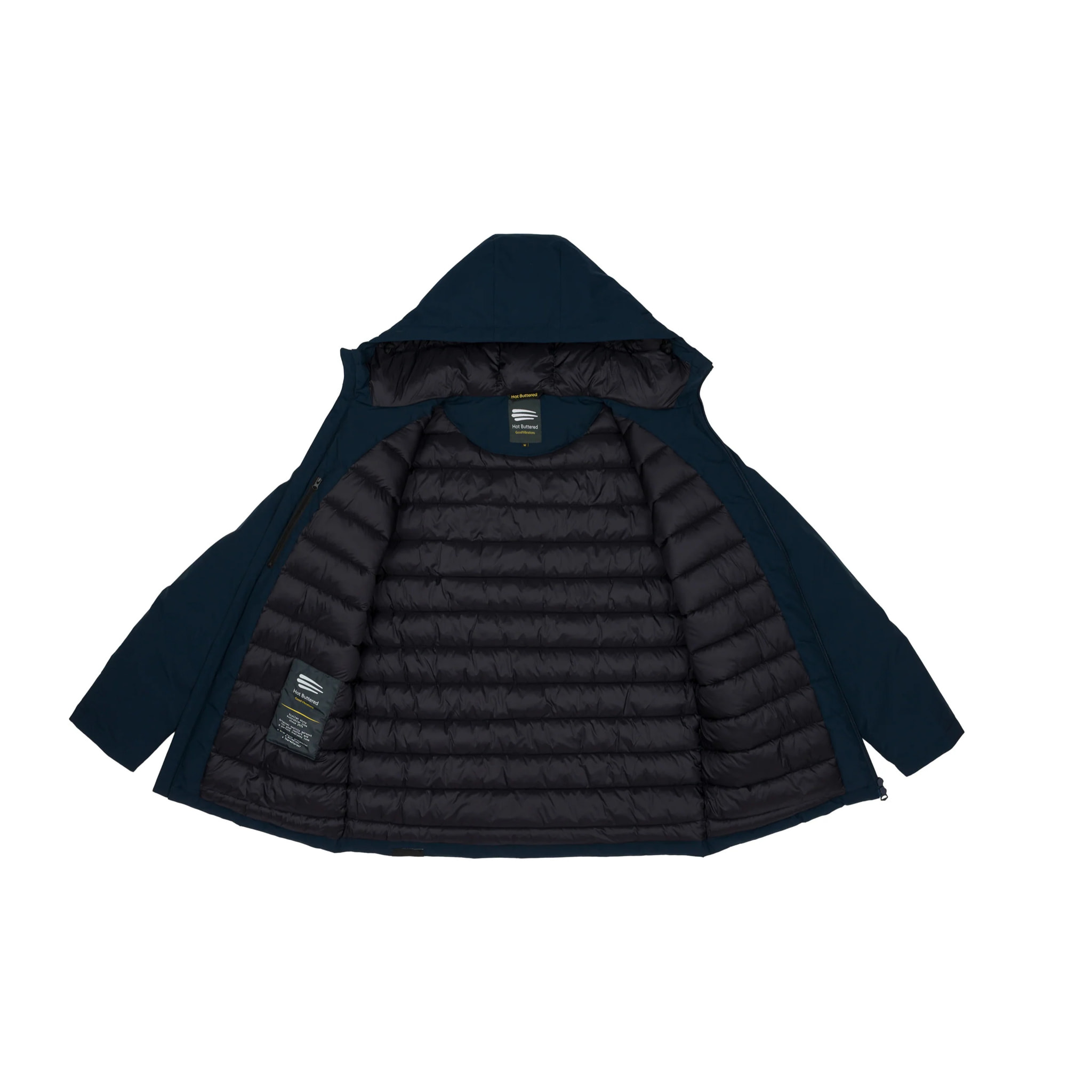 Parka POKHARA imbottito impermeabile Blu