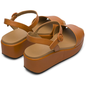CAMPER Misia - Sandali Donna Marrone