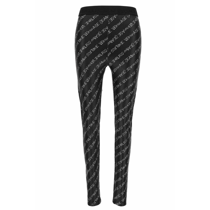 Versace Jeans Couture Leggings stampati con logo Versace Jeans Couture