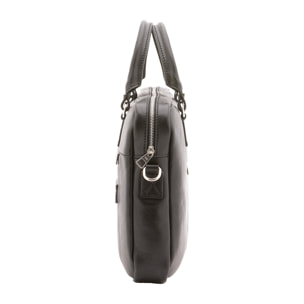 Borsa a mano  unisex In Vera pelle Made in Italy 38x28x7 cm