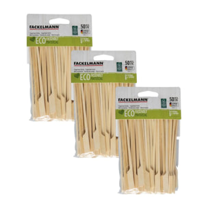 Lot de 150 piques à brochettes 15 cm en bambou FSC Fackelmann