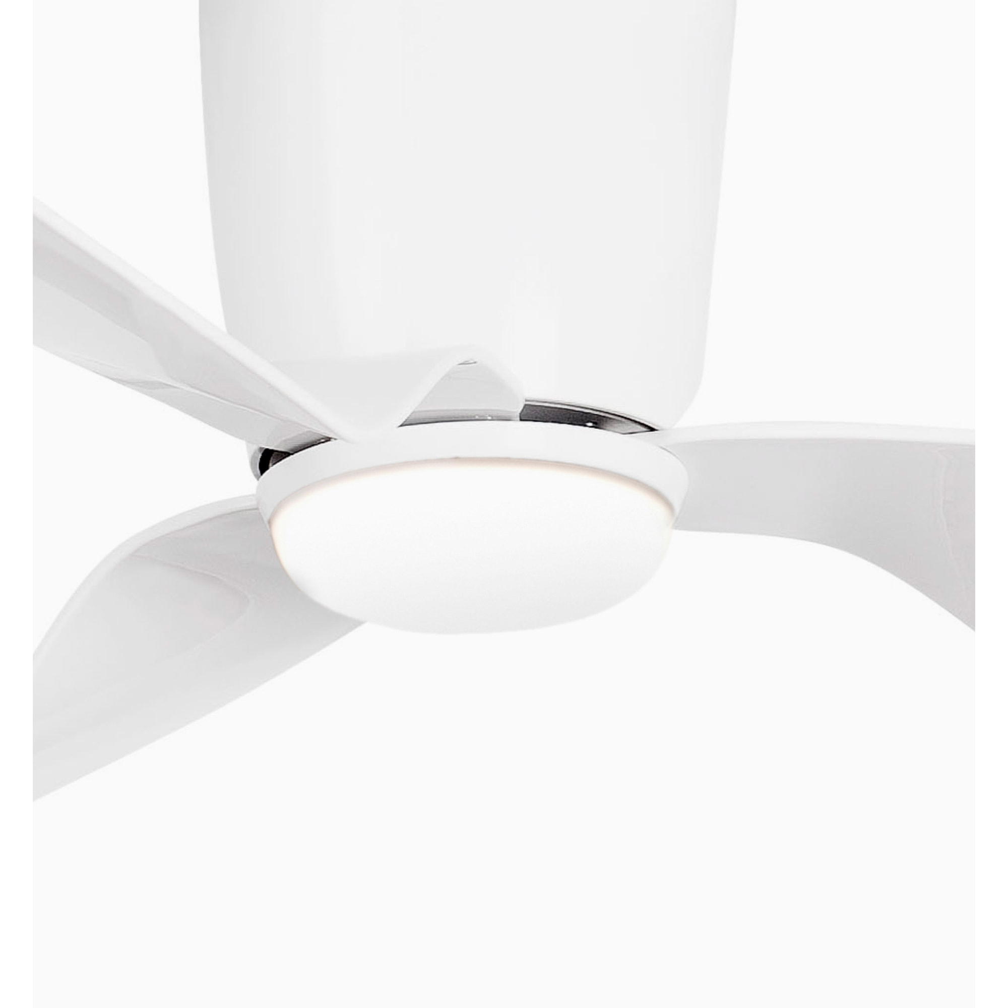 PEMBA L LED Ventilador de techo blanco