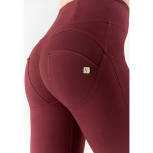 Pantaloni push up WR.UP® vita alta superskinny in cotone